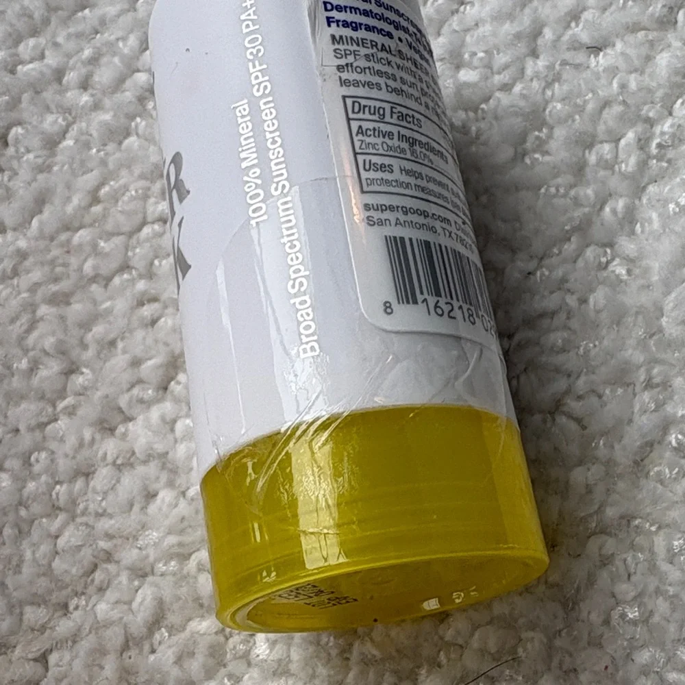 Supergoop! Mineral Sheer Stick SPF 30 - NEW SEALED - Picture 2 of 4